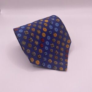 Valentino Multicolor Geometric Men's Tie